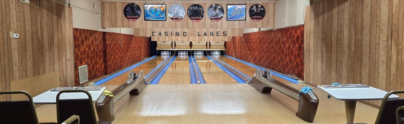Banner for Casino Bowling Alley